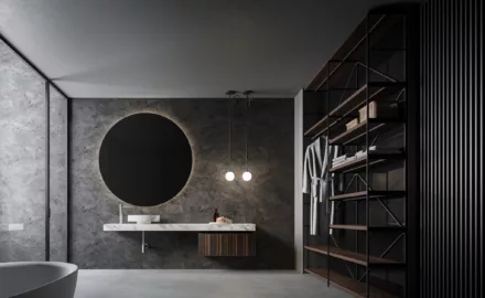 Exkluzív enteriőr modern fürdőszobák